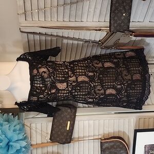 Forever 21 little black lace dress